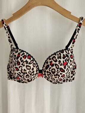 La Senza Perfectly Me Animal Print Multi-Way Pushup Bra